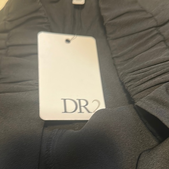 DR2 Gray Wrap Mini Skirt Casual - Picture 6 of 9